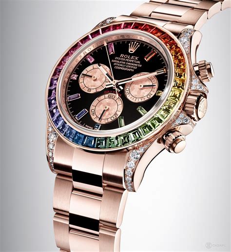 rolex daytona 116595 rainbow|rolex rainbow daytona original price.